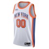 Muške NBA Dres New York Knicks Personalizirani Nike 2024-25 City Edition Bijela Swingman